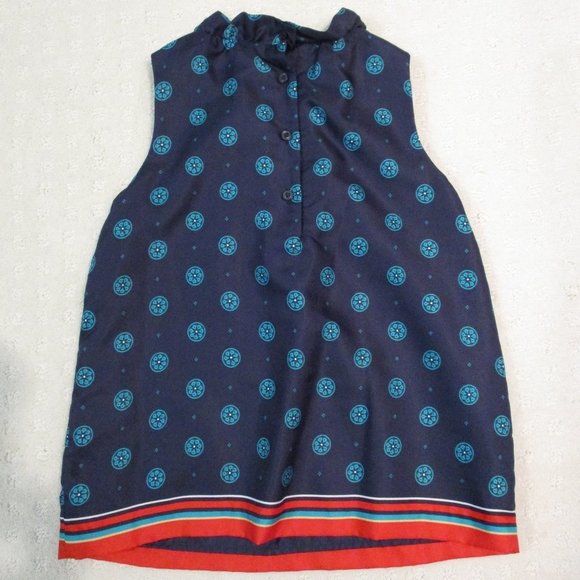 JANIE AND JACK SLEEVELESS RUFFLE NECK SHIRT - Picture 4 of 10